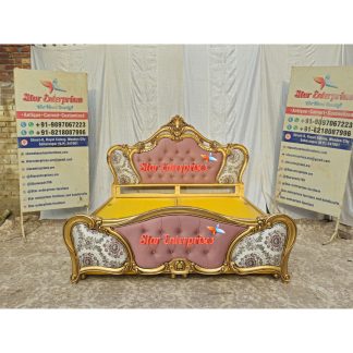 Teak Wood Royal Luxury King Size Bed