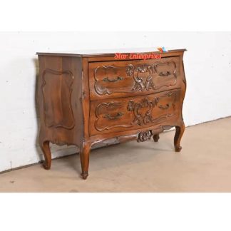 Teak Wood Traditional Design Chest of Drawers