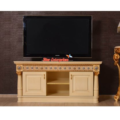 Wooden Classic Sleek Design TV Cabinet