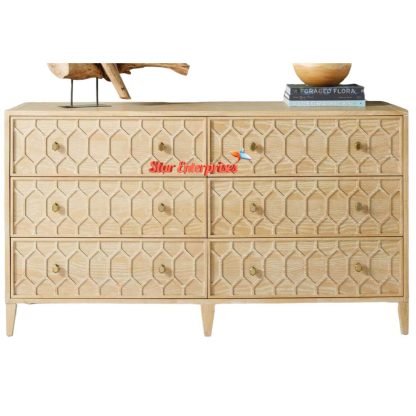 Star Enterprises Wooden European Style Chest of Drawers CHDR-020 - Image 3