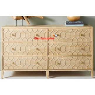 Wooden European Style Chest of Drawers