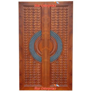 Wooden European Style Double Door