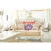 Star Enterprises Wooden Luxurious White Designer Sofa Set SOFA-091 - Image 3