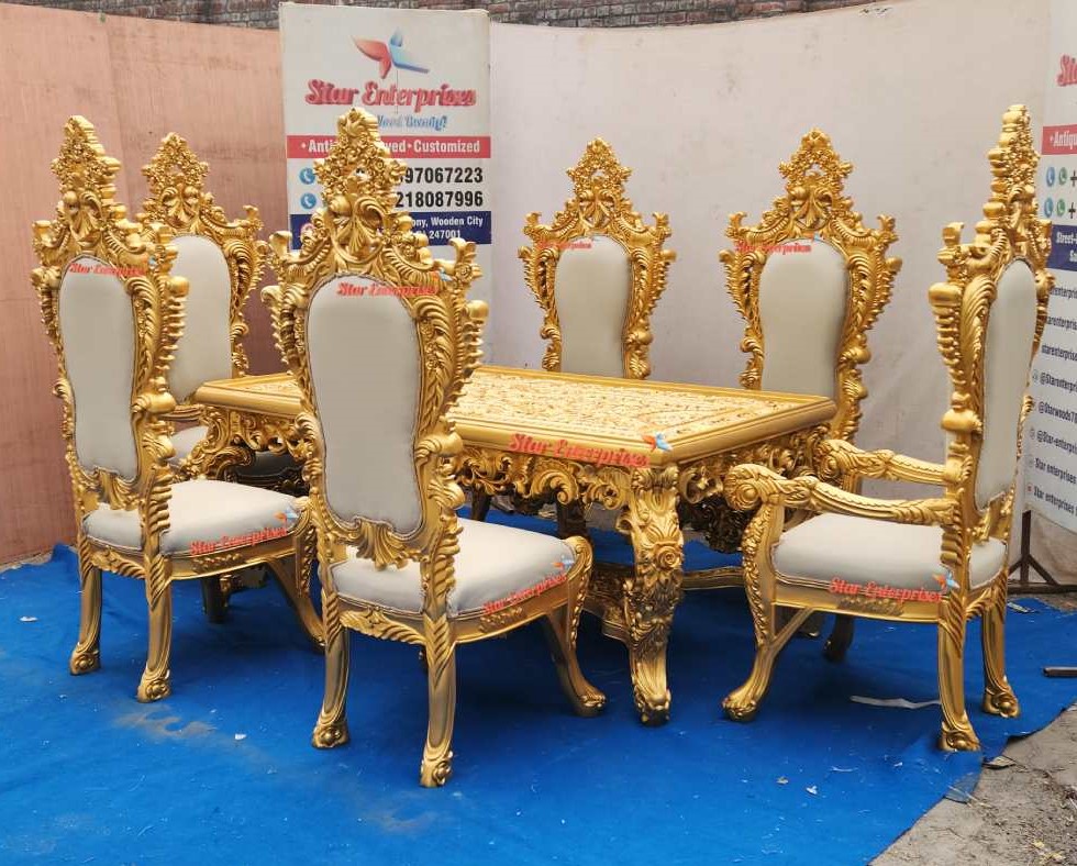 Wooden-Maharaja-3D-Heavy-Carved-Dining-Table