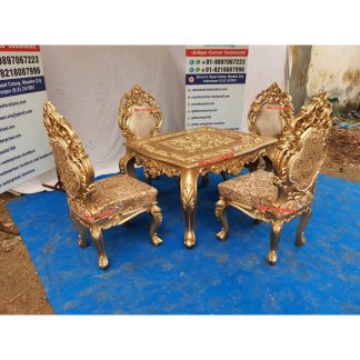 Wooden Royal Hand Carving Dining Set