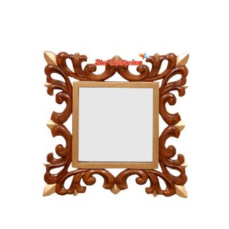 Wooden Square Shape Mirror Frame