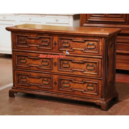 Star Enterprises Wooden Vintage Style Chest of Drawers CHDR-29 - Image 2