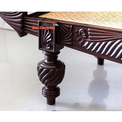 Star Enterprises Teak Wood Victoria Traditional Sofa SOFA-0102 - Image 2