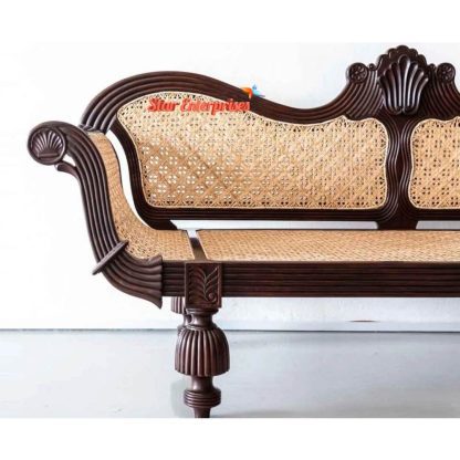Star Enterprises Teak Wood Victoria Traditional Sofa SOFA-0102 - Image 4
