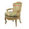Star Enterprises Wooden Carved Luxury Bedroom Armchair BDCH-061 - Image 2