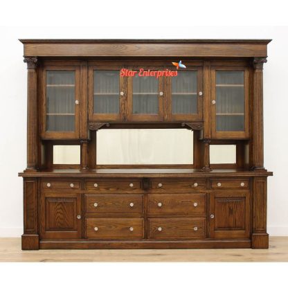 Star Enterprises Wooden Classic Modern Bar Cabinet BAR-035 - Image 3