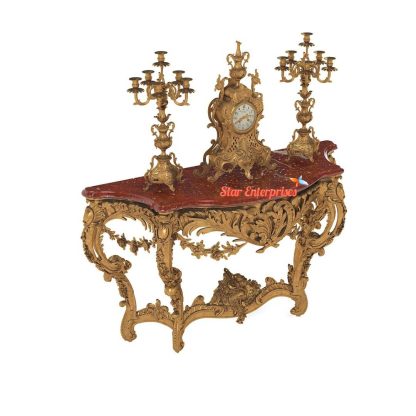 Star Enterprises Wooden French Style Console Table CNSL-040 - Image 3