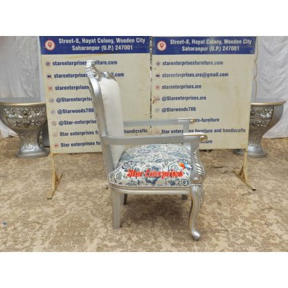 Star Enterprises Wooden Luxury Bedroom Chair BDCH-053 - Image 3