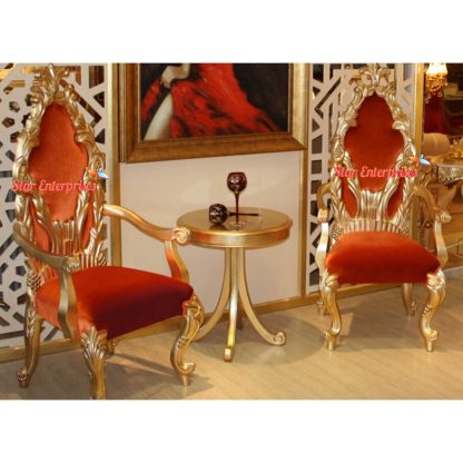 Star Enterprises Wooden Luxury Bedroom Chairs BDCH-033 - Image 2