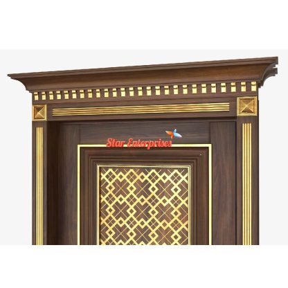 Star Enterprises Wooden Modern Style Single Door DR-042 - Image 5