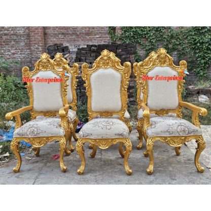 Star Enterprises Wooden Royal Dining Chairs DNGCHR-033 - Image 2