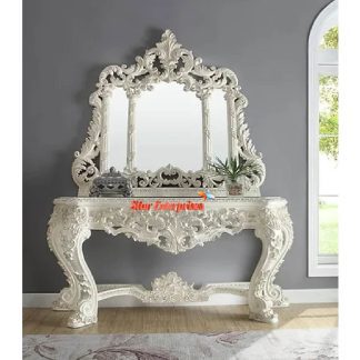 Wooden Royal Hand carved Console Table