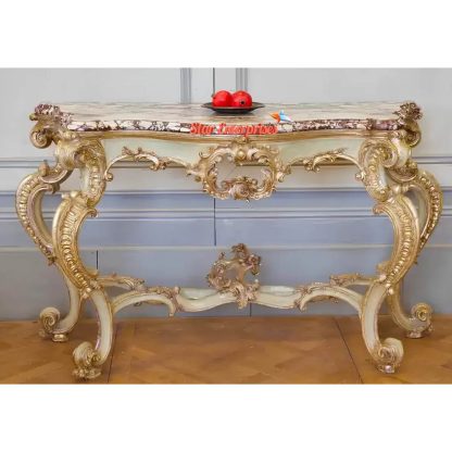 Wooden Royal Luxury Console Table