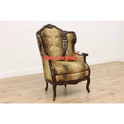 Wooden French Style Bedroom Chair