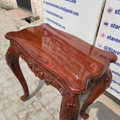 Star Enterprises Sheesham Wood Console Table CNSL-055 - Image 4