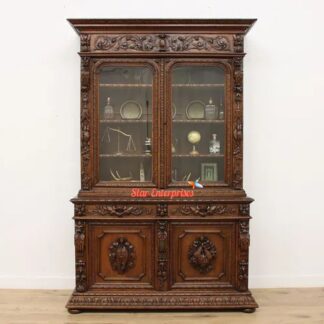 Wooden Antique Bookshelf