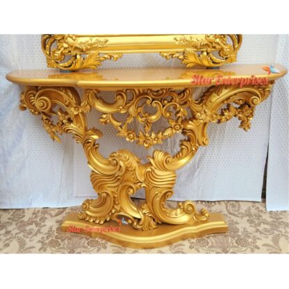 Star Enterprises Wooden Antique Console Table CNSL-049 - Image 4