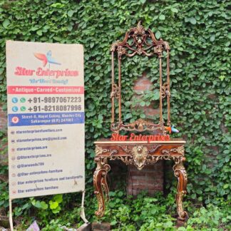 Wooden Antique Console Table