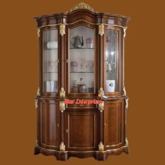 Wooden Antique Crockery Cabinet