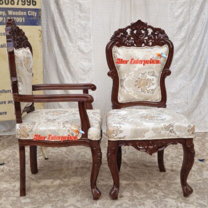 Star Enterprises Wooden Antique Dining Chairs DNGCHR-037 - Image 3