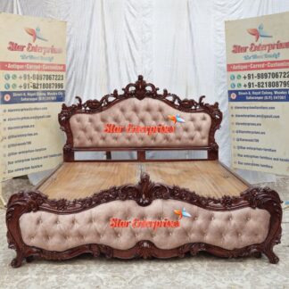Wooden Antique Double Bed