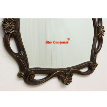 Star Enterprises Wooden Antique Hallway Mirror Frame MF-19 - Image 2