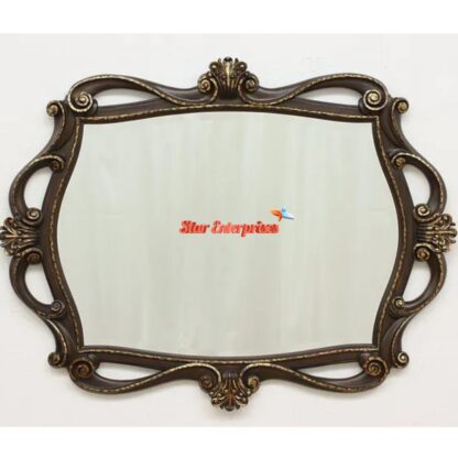 Star Enterprises Wooden Antique Hallway Mirror Frame MF-19 - Image 3