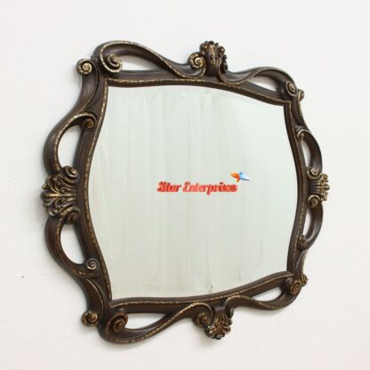 Wooden Antique Hallway Mirror Frame