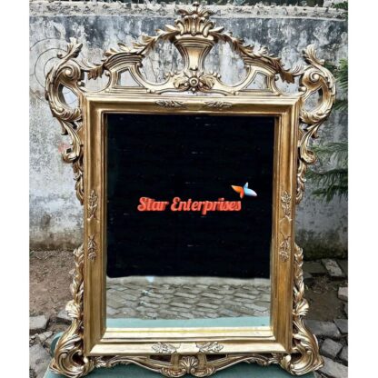 Wooden Antique Mirror Frame