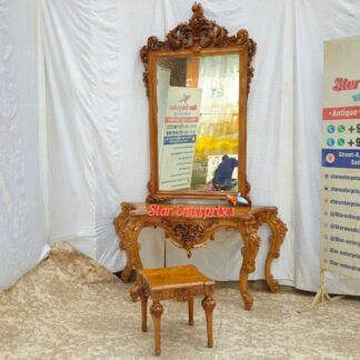 Wooden Carved Antique Console Table