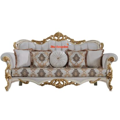 Star Enterprises Wooden Classic Luxury Sofa Set SOFA-0110 - Image 3