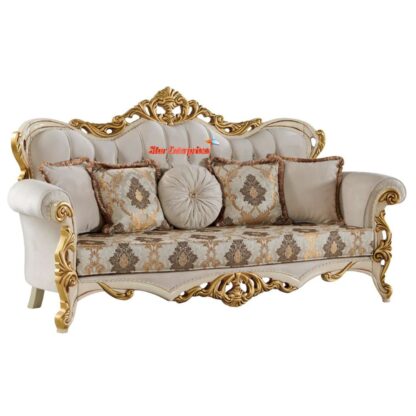 Star Enterprises Wooden Classic Luxury Sofa Set SOFA-0110 - Image 4