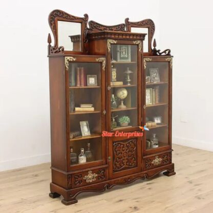Star Enterprises Wooden Designer Bookshelf BSF-015 - Image 4