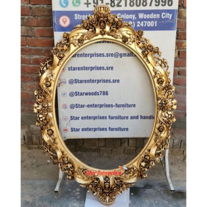Wooden Luxury Carved Mirror Frame