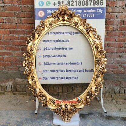 Wooden Luxury Carved Mirror Frame