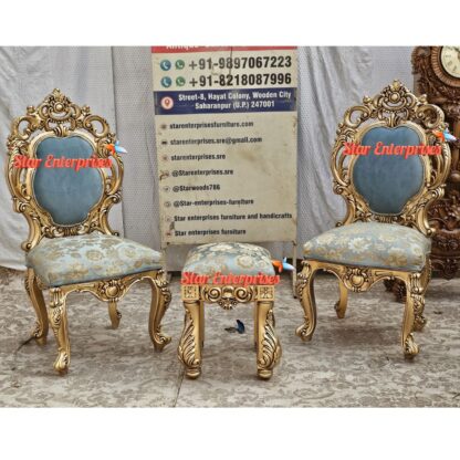 Star Enterprises Wooden Luxury Dining Chairs DNGCHR- 038 - Image 2