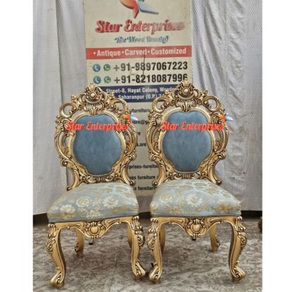 Star Enterprises Wooden Luxury Dining Chairs DNGCHR- 038 - Image 4