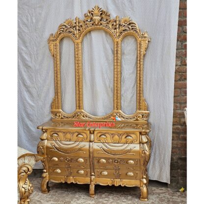 Star Enterprises Wooden Luxury Dressing Table DRSR-036 - Image 4