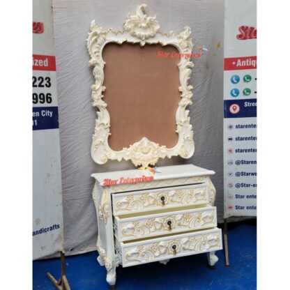 Star Enterprises Wooden Luxury Dressing Table DRSR-035 - Image 6