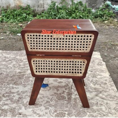 Star Enterprises Wooden Modern Style Sofa Side Table SST-002 - Image 4