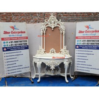 Wooden Royal Carved Console Table