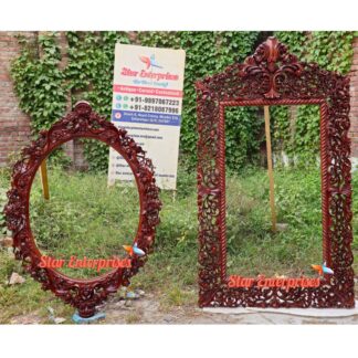 Wooden Royal Carved Mirror Frames