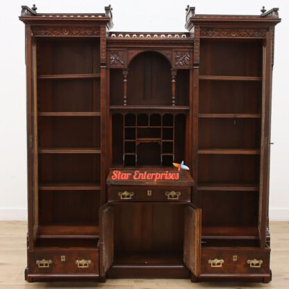 Star Enterprises Wooden Victorian Style Bookcase BSF-016 - Image 4