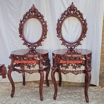 Wooden Vintage Console Table