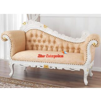 Luxury Solid Wood Chaise Lounge